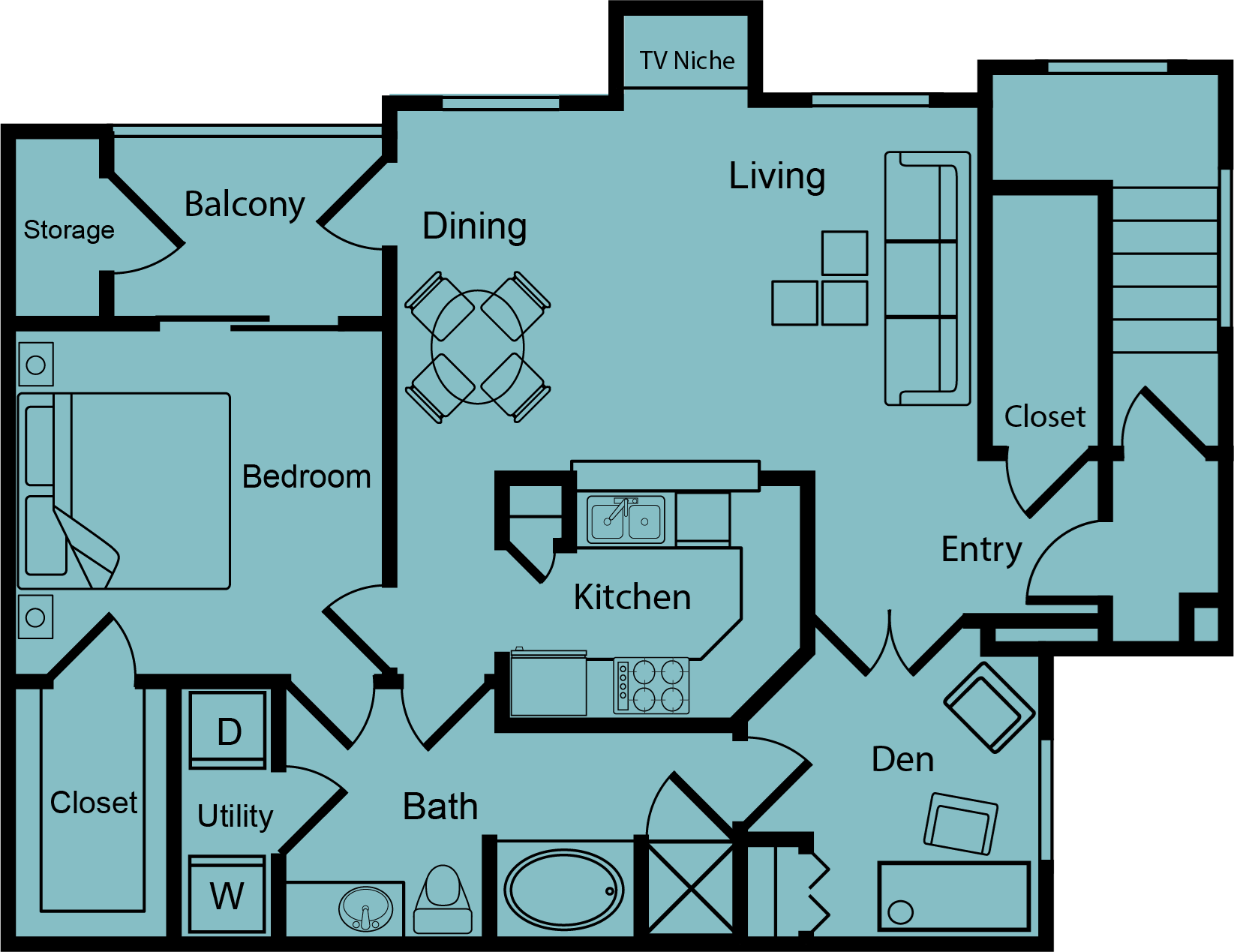 Pinehurst 1 Floor Plan 4